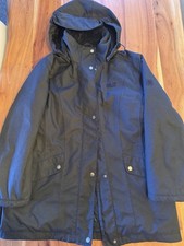 Jack Wolfskin Winterjacke Damen XL dunkelblau NEU mit gefütterter Kapuze