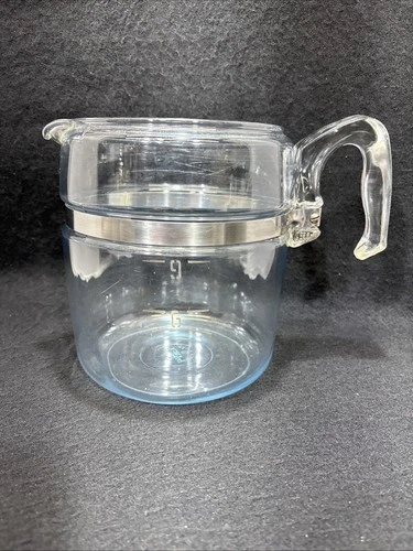 PYREX Vintage Replacement Percolator Pot #7759B  9 Cup ***NO LID***