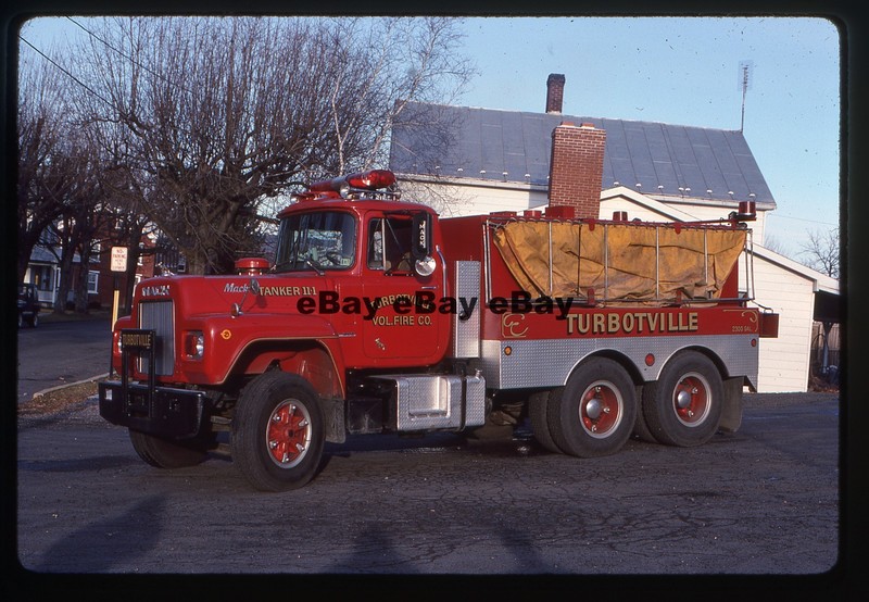 Turbotville, PA Tanker 11-1 1975 Mack R/Styers Fire Apparatus Slide
