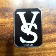 Veilside Shippoyaki Enamel Emblem Black White Logo Rare Jdm Japan Collectible