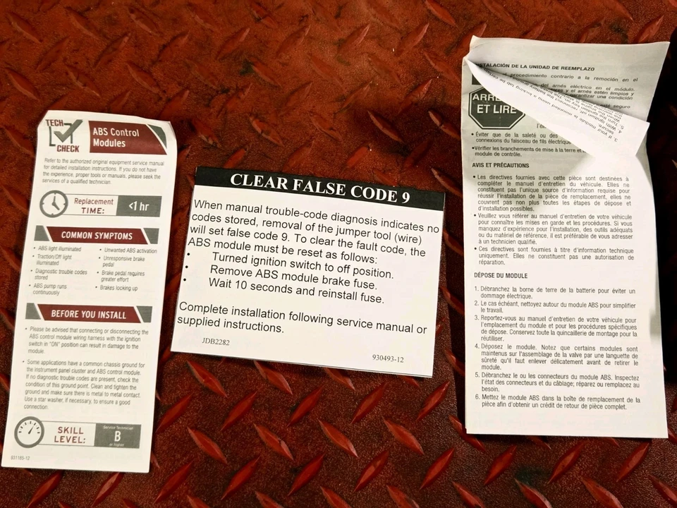 1988-1993 Cardone 12-1000 Reman ABS Control Module For GMC C1500 15562349 Foto 2 de 4