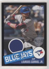 2020 Topps 1985 Baseball Relics Series 2 Black 94/199 Lourdes Gurriel Jr 01i1