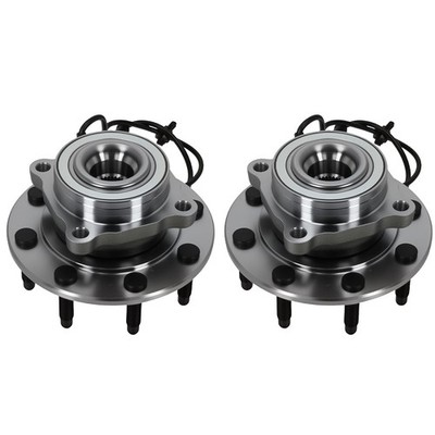 Front Wheel Hub & Bearing Set for GMC Sierra 1500 HD 2001-2003 WE515058 4WD