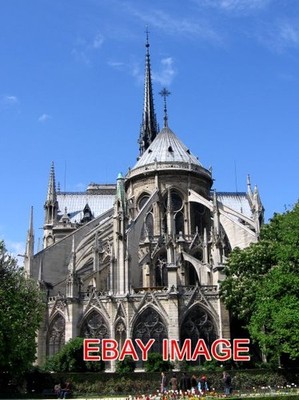 PHOTO  NOTRE DAME DE PARIS IS A GOTHIC CATHEDRAL (3) ON THE EASTERN HALF OF THE