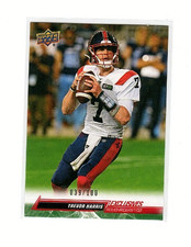 2023 UD CFL Exclusives - #66 Trevor Harris #'d 039/100!!
