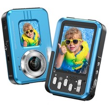 4K Underwater Camera Snorkeling 11FT Waterproof Camera 64MP Autofocus with 32...