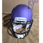 Cris Carter Minnesota Vikings Autographed Helmet Hologram Authenticated