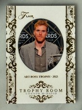 2025-26 Flair Hockey Connor McDavid Trophy Room #TR-2 Read Descriptions plz