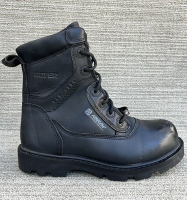 ROYER 8'' Leather Work Boots Waterproof Composite Toe Men's Size 8.5 US