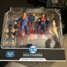 DC Multiverse McFarlane Toys Superman VS Superman Of Earth 3 2 Pack New Ultraman