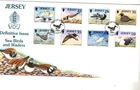1998 JERSEY - DEFINITIVES - SEA BIRDS & WADERS FDC FROM COLLECTION V18