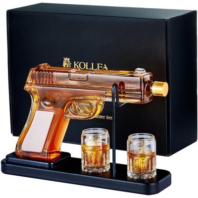 Whiskey Karaffe Gläser Set Geschenk Whisky Spirituosen Männer 1 stk