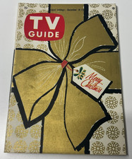 1959 TV Guide Dec 19-25 Issue # 351 Merry Christmas Issue No Mailing Label