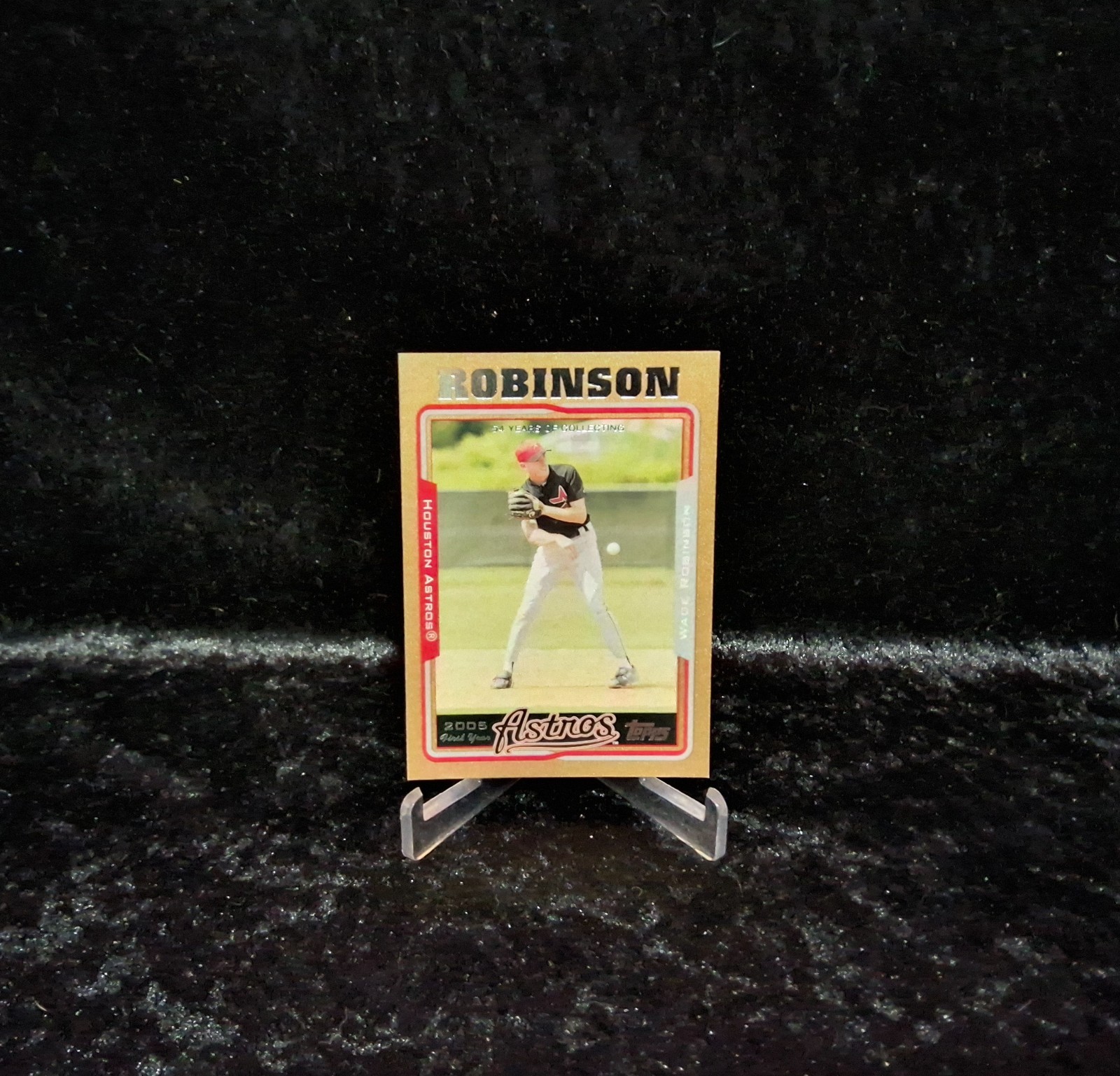 2005 Topps Wade Robinson #321 Gold Parallel /2005