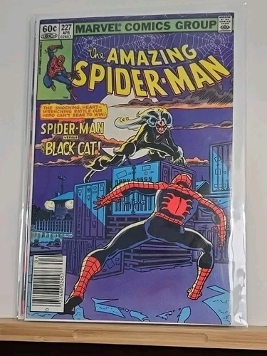 Amazing Spider-Man #227 (1982) *1st & Only App of Galvagno* Newsstand - VF