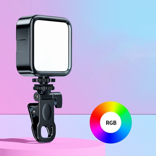 Light Laptop Clip Photography Lamp Photo Ringlight Ring Flash LED Selfie Light - Photo 6 sur 11