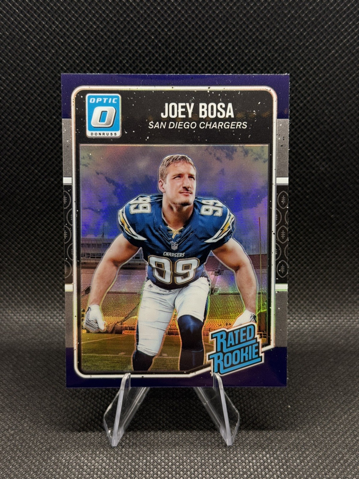 2016 Panini Donruss Optic Joey Bosa Purple Rated Rookie (RC) #175