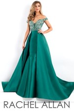 Hunter Green Prima Donna 5950 Pageant Gown Dress sz 6 NWT SALE!