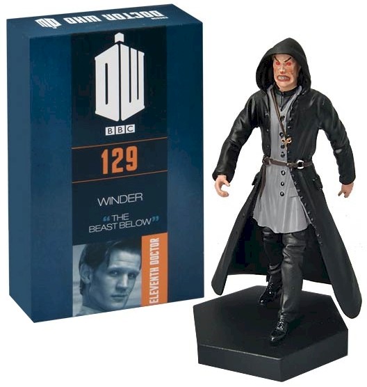 Doctor Who Figure Winder Eaglemoss Boxed Model #129 NEW