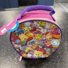Kids Shopkins Characters Allover 9.5" Insulated Lunchbox-Shopkins Lunch Bag-tags