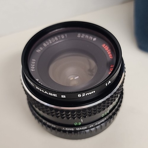 ALBINAR 28MM 1:2.8 MACRO FOCUS 52MM & Bag & Filter - Picture 4 of 16