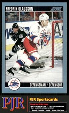 Fredrik Olausson 1992-93 Score Canadian #13 Winnipeg Jets
