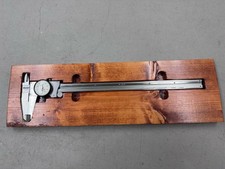 Starrett No 120 Dial Calipers 12-inch with Case Machinist Tools Very Nice!!!!!!!