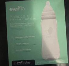 Evenflo Balance+ Standard Bottles, Pack of 3, 9oz 0m+ Slow Flow BPA Free 270ml