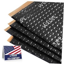 Sound Deadening Mat for Cars, 50 mil 5 sqft, Butyl Automotive Black - 5 sq ft