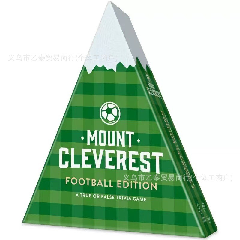 Mount Cleverest Original/Movies/Geography Edition Family Party Card Trivia