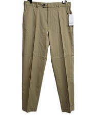 Goodfellow Khaki 32x32 Dress Trouser Pants Men  s Slim Tapered Fit Stretch NWT