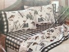 Three Piece Flannel Twin Sheet Set - New