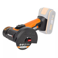 Worx WX801.9 Chopper 20V Powershare Akku-Winkelschleifer (Ohne LadegeräT Und...