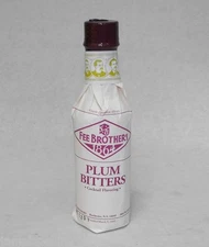 5 oz. Fee Bros PLUM Aromatic BITTERS Cocktail Flavoring 