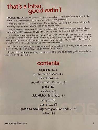 ITALIAN taste of home SIMPLE COOKING 153 recipes TEMPTING PASTA succulent sauces - Picture 2 of 22