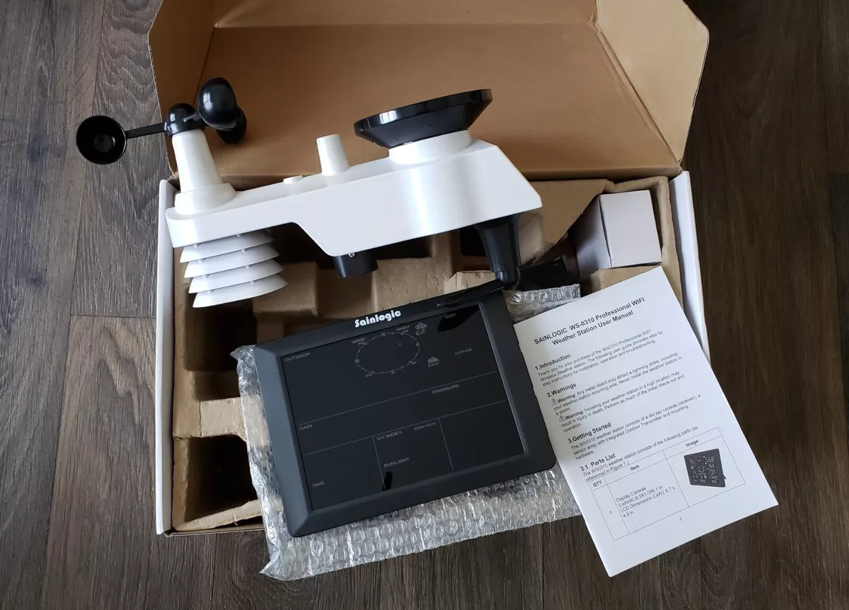 Sainlogic Pro Wi-Fi Weather Station Base Station 10