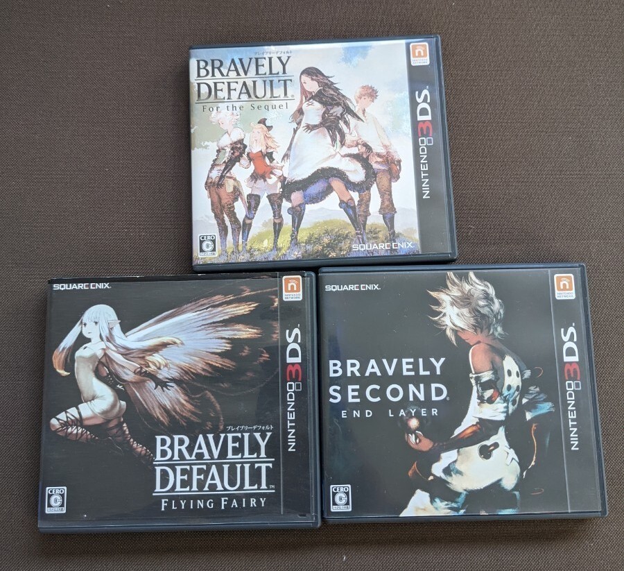 Bravely Default Bravely Second Game Set 3DS Collector's Bravely Default Bravely Second Game Set 3DS Collector's