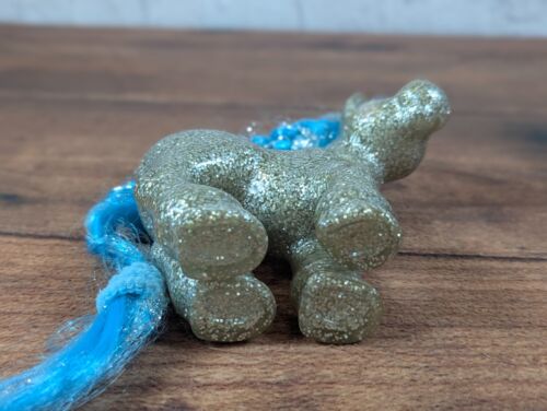 Cabbage Patch Pony Hasbro Vtg Crimp N Curl Star Meadows Glitz'n Glammer Silver - Picture 6 of 6