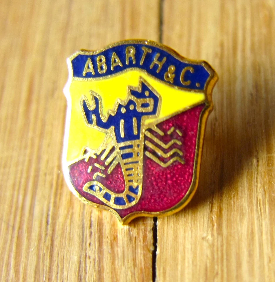 ABARTH Pin / Pins: LOGO - emailliert - edel & Kult!