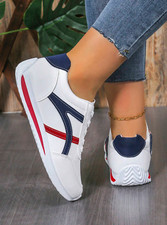Calzado Zapatos Tenis Blancos Deportivos Para Mujer Zapatillas Deportiva de Moda