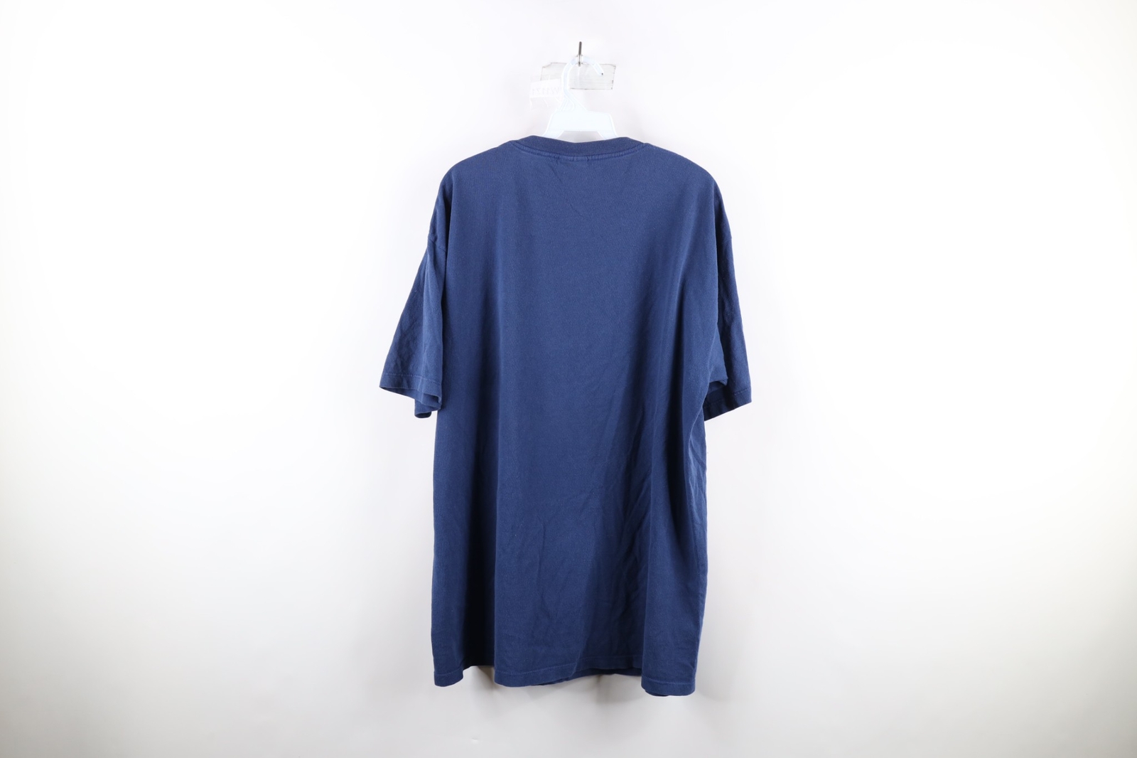 Vtg 90s Reebok Mens XL Distressed Allen Iverson The Question T-Shirt Blue USA thumbnail 8