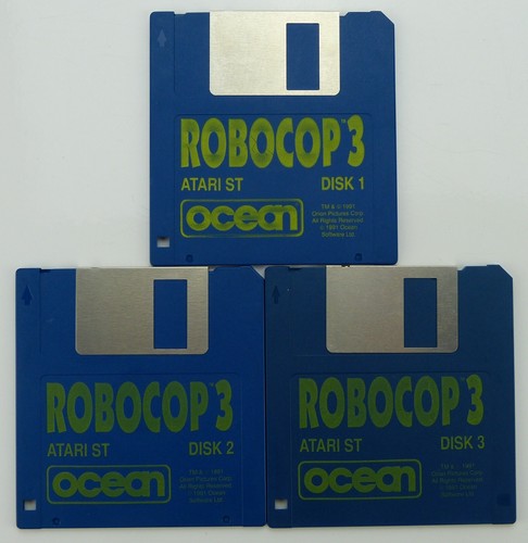 ROBOCOP 3 BY OCEAN PARA ATARI ST - PROBADO Y FUNCIONANDO - Imagen 4 de 9