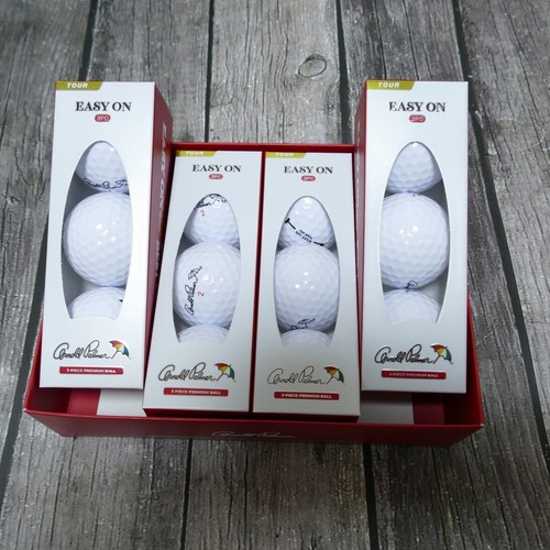 Arnold Palmer Easy On High Rebound Distance Golf Balls 3 Piece Dozen - Picture 4 of 9