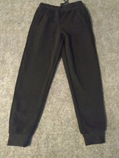 Galaxy by Harvic Jogger Boys M 10-12 Black Active Basic Fleece Pant, NWT