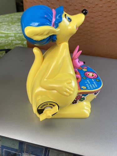 Vintage Everlast Toys Wind Up Kangaroo Savings Bank!! New In Box - Picture 9 of 11