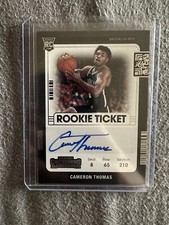 Cameron Thomas [Variation Autograph 75th Anniversary] #127 Prices