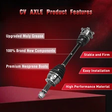 For Nissan For 370Z INFINITI G25 G35 G37 Q40 Q60 CV Axle Assembly Rear Right