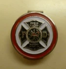 Fire Department 1" Golf Ball Marker & Hat Clip