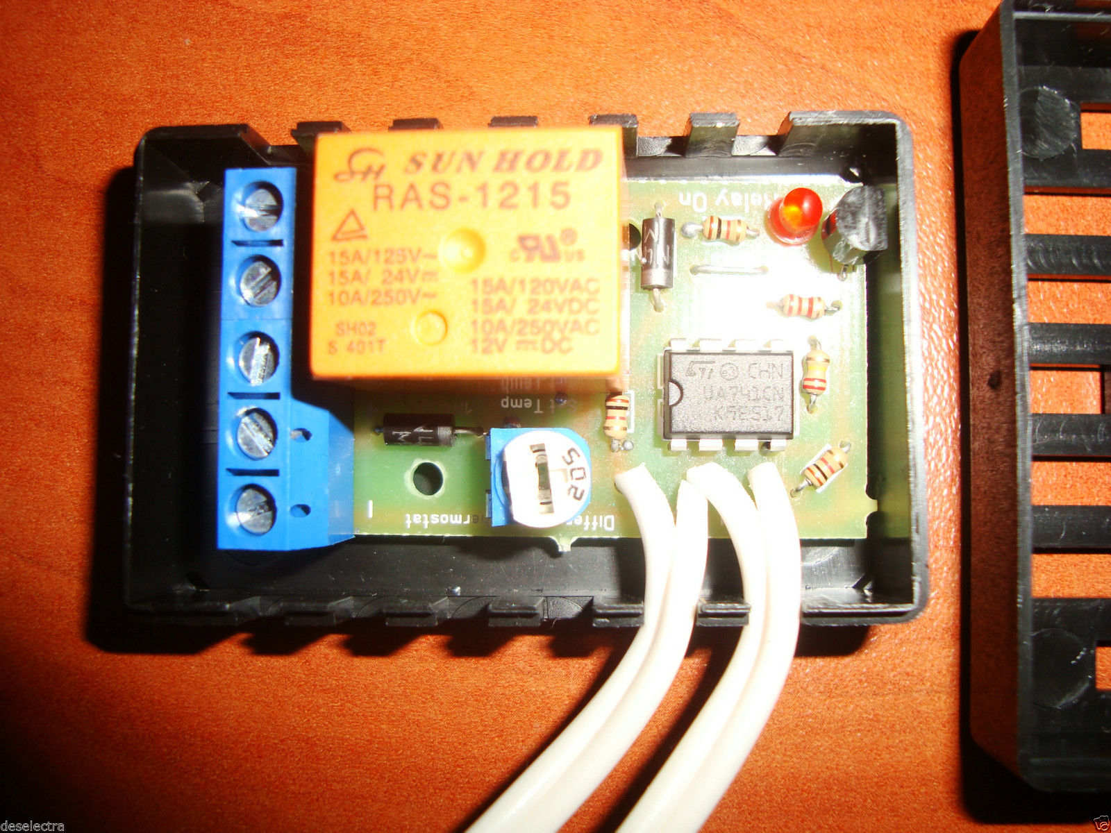 MINI BOXED DIFFERENTIAL THERMOSTAT SOLAR WATER HEATING PUMP CONTROLLER