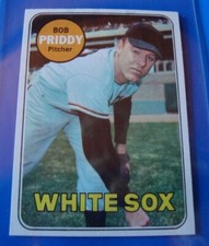 1969 Topps  #248 BOB PRIDDY NR MT/MT+ Chicago WHITE SOX nice (A)